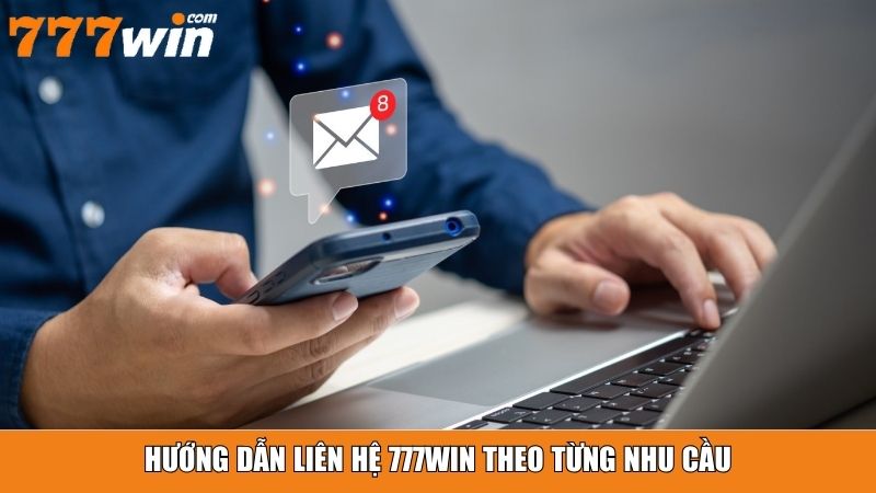 Hướng dẫn liên hệ 777win theo từng nhu cầu
